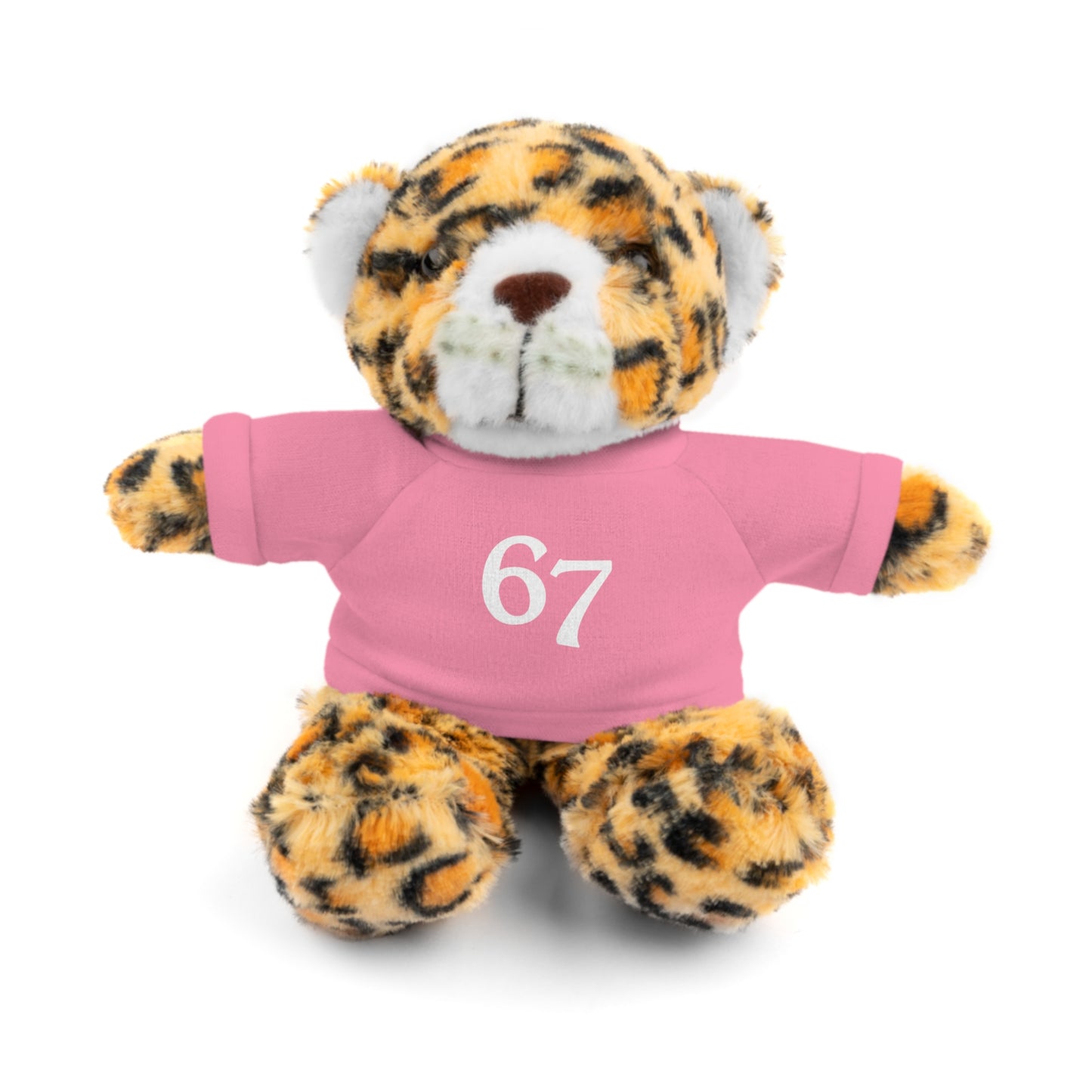67 Stuffed Animals with Tee