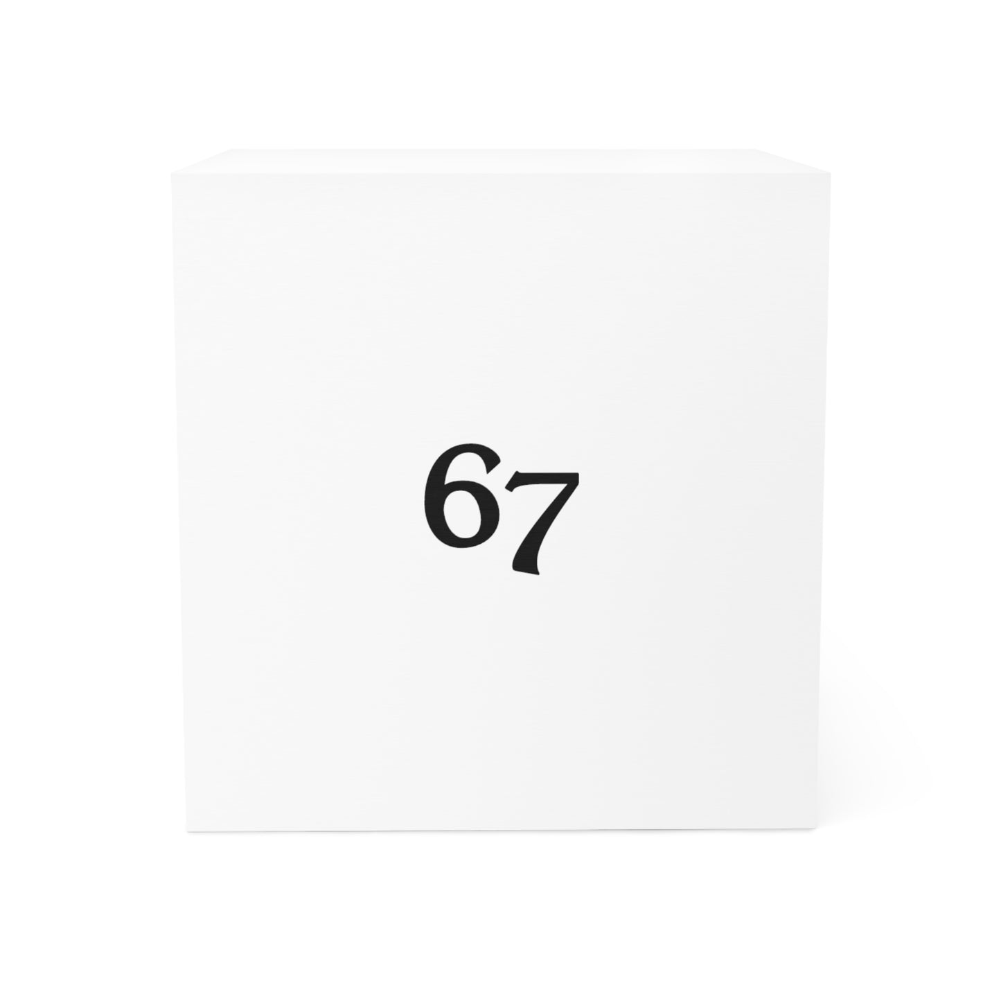 67 Note Cube