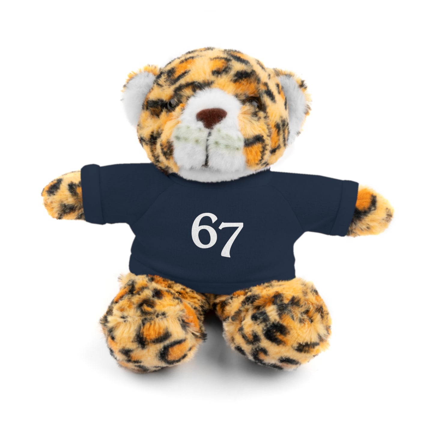 67 Stuffed Animals with Tee