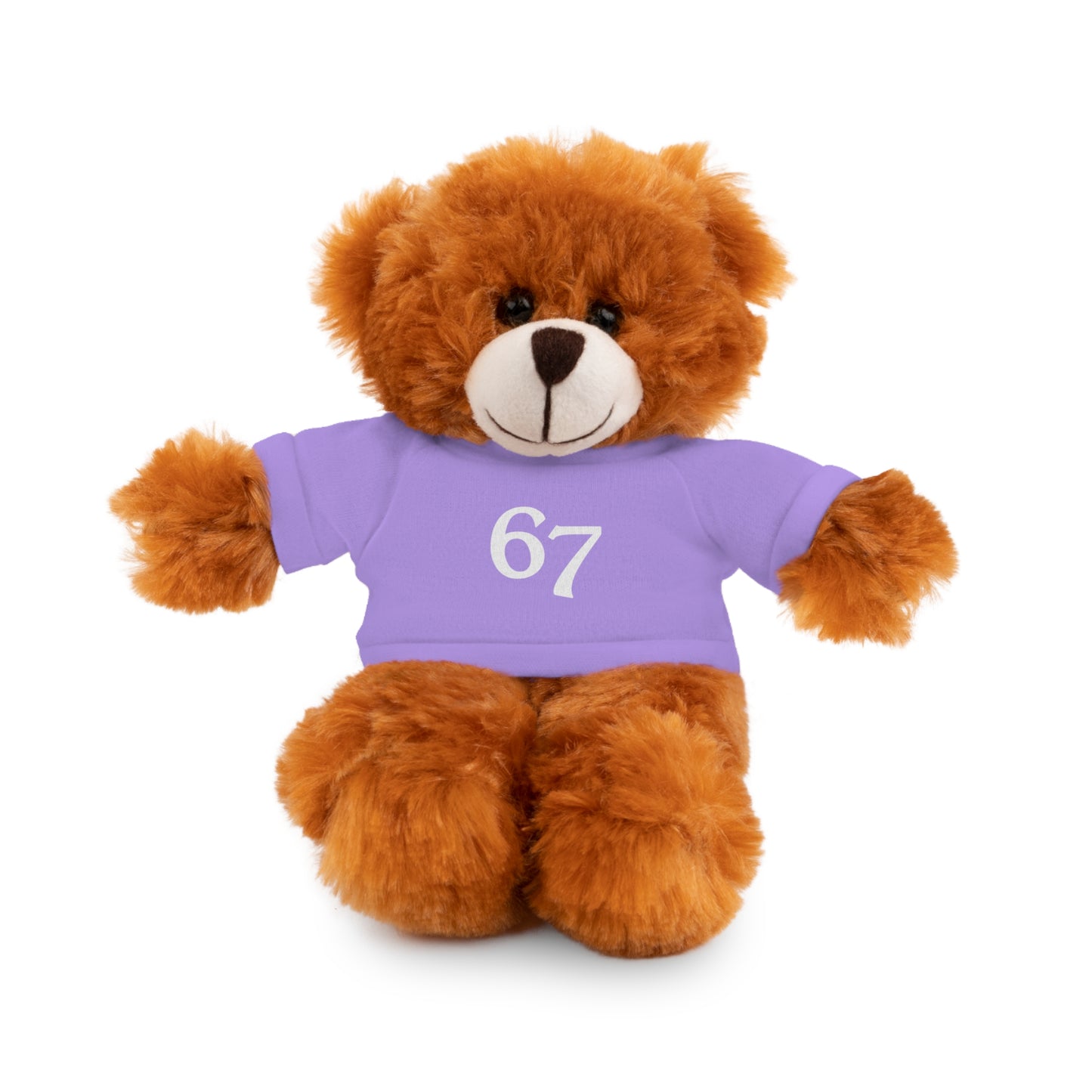 67 Stuffed Animals with Tee