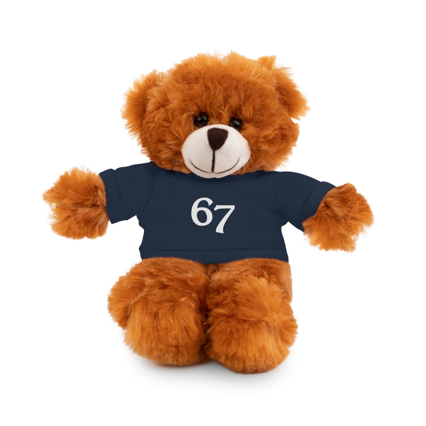 67 Stuffed Animals with Tee