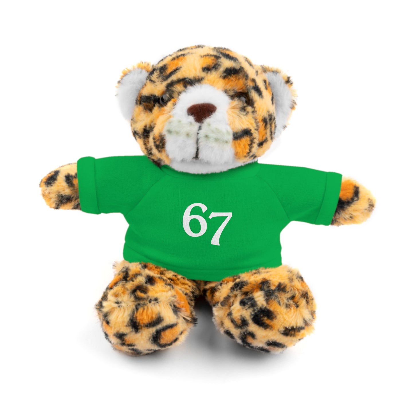 67 Stuffed Animals with Tee