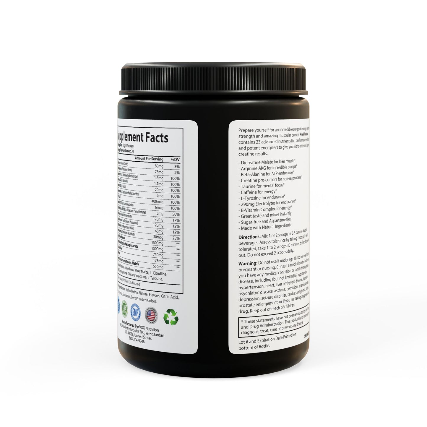 67 Pre-Workout Supplement, Watermelon (300g, 10.58oz)