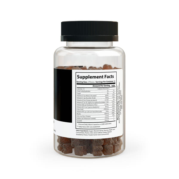 67 Multivitamin Gummies for Adults (60 Gummies)