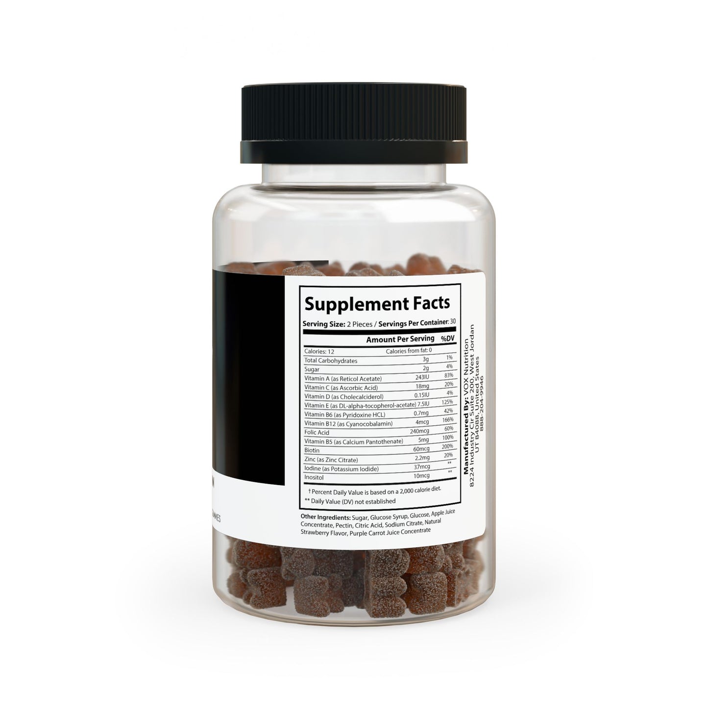 67 Multivitamin Gummies for Adults (60 Gummies)