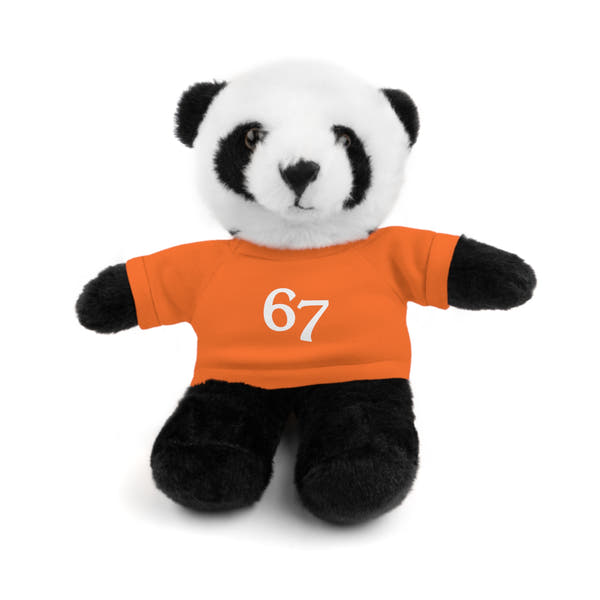 67 Stuffed Animals with Tee