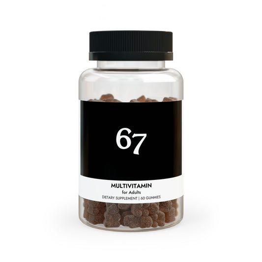 67 Multivitamin Gummies for Adults (60 Gummies)