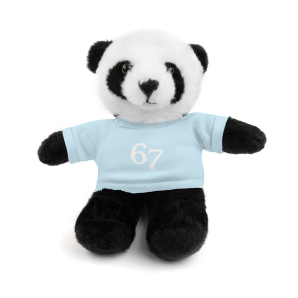 67 Stuffed Animals with Tee