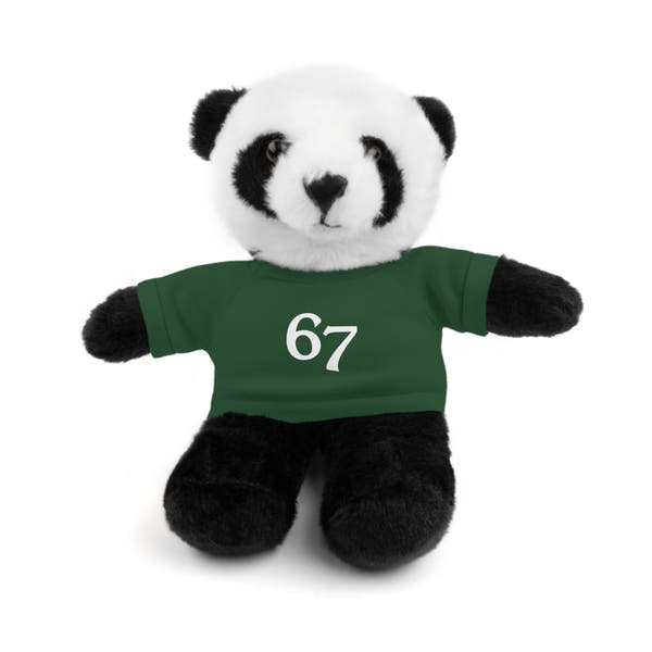 67 Stuffed Animals with Tee
