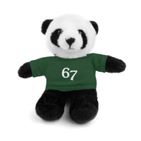67 Stuffed Animals with Tee