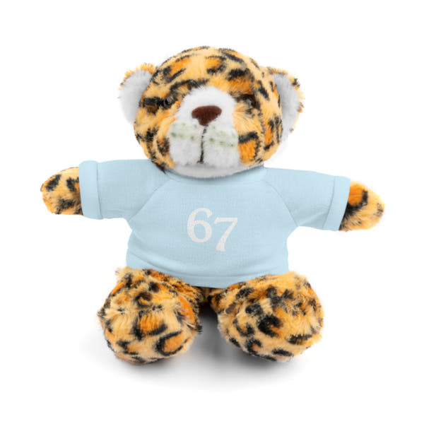 67 Stuffed Animals with Tee