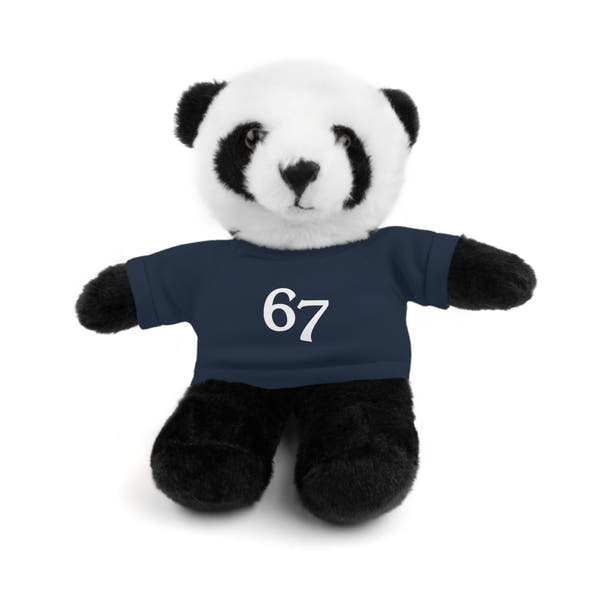 67 Stuffed Animals with Tee