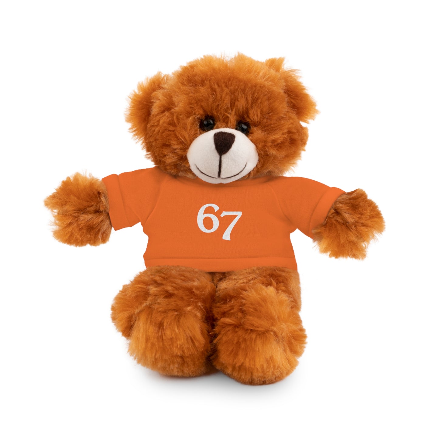 67 Stuffed Animals with Tee