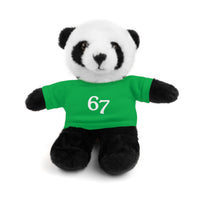 67 Stuffed Animals with Tee