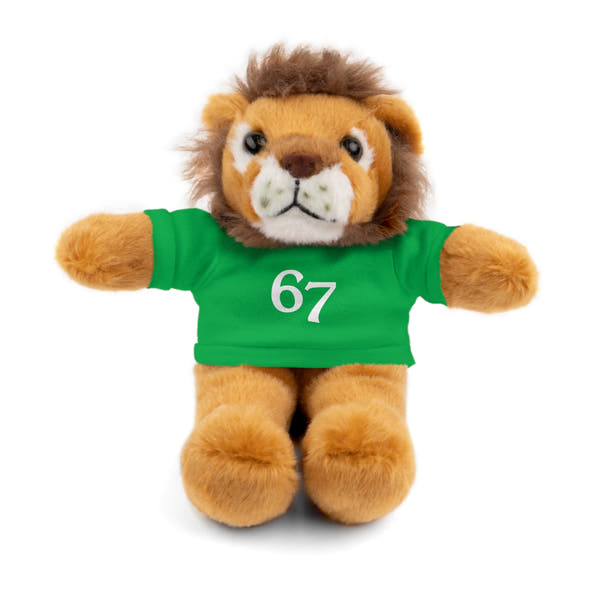 67 Stuffed Animals with Tee