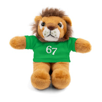 67 Stuffed Animals with Tee