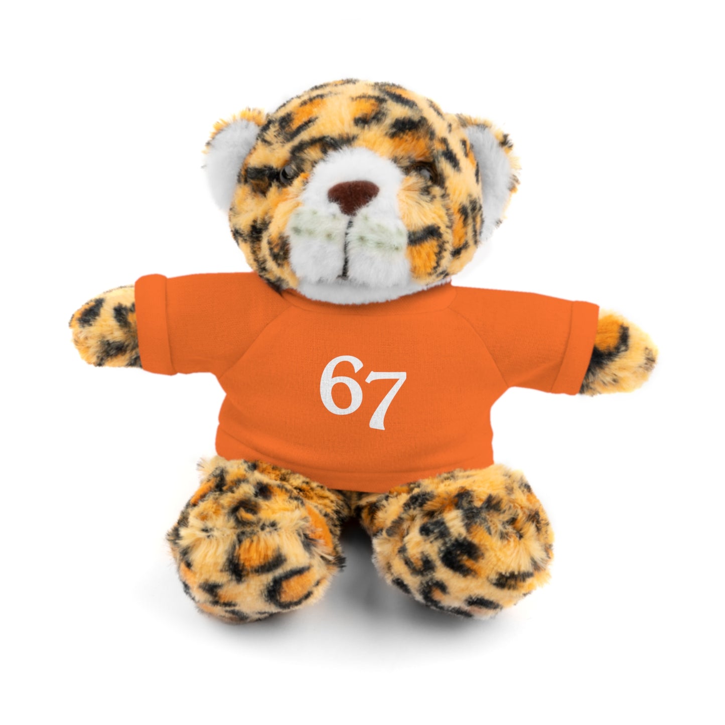 67 Stuffed Animals with Tee