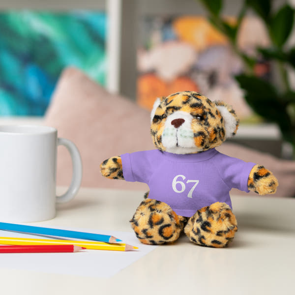 67 Stuffed Animals with Tee