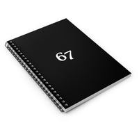 67 Spiral Notebook - Ruled Line