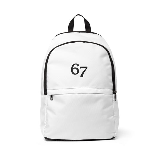 67 Unisex Fabric Backpack