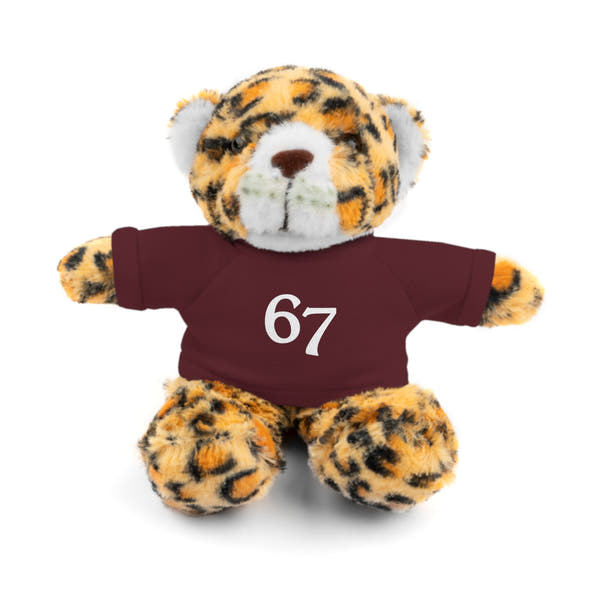 67 Stuffed Animals with Tee