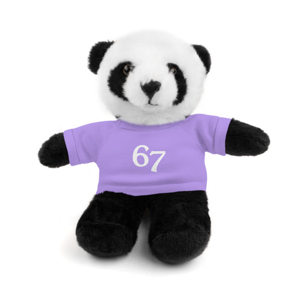 67 Stuffed Animals with Tee