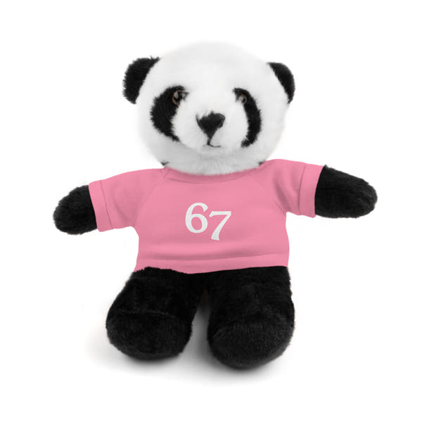 67 Stuffed Animals with Tee