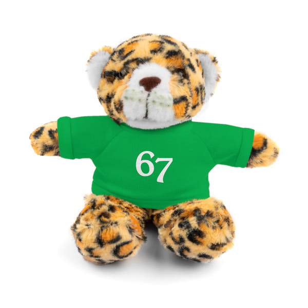 67 Stuffed Animals with Tee