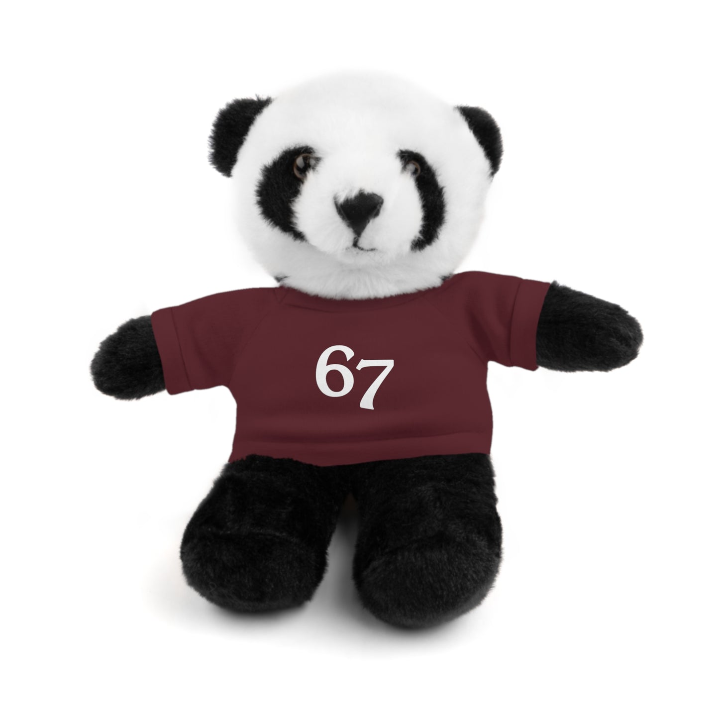 67 Stuffed Animals with Tee